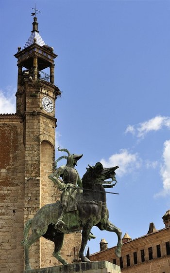 Trujillo, Hiszpania - zwiedzanie miasteczka w Estremadurze