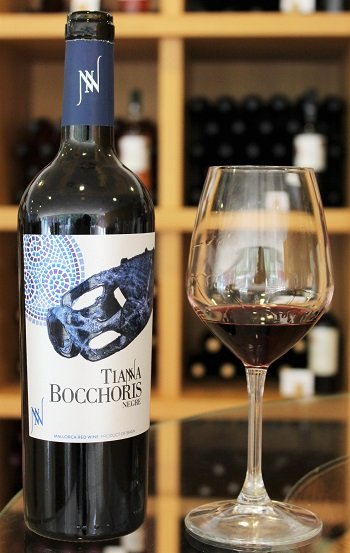 Tianna Bocchoris Negre 2015 - wino hiszpańskie z Majorki