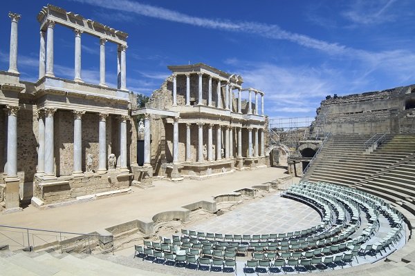 Merida - teatr rzymski (teatro romano)