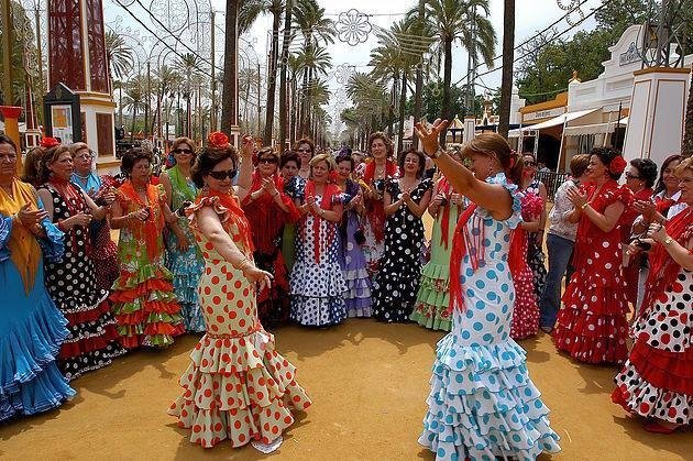 Sevillana - styl flamenco z Sewilli