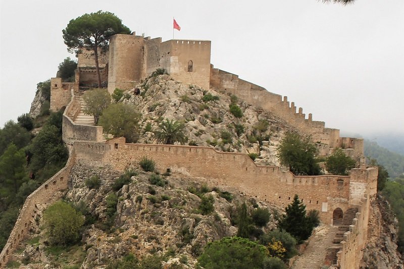 Castell de Xativa - zamek mniejszy Castell Menor