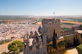 Almodóvar del Río - zamek arabski w Andaluzji