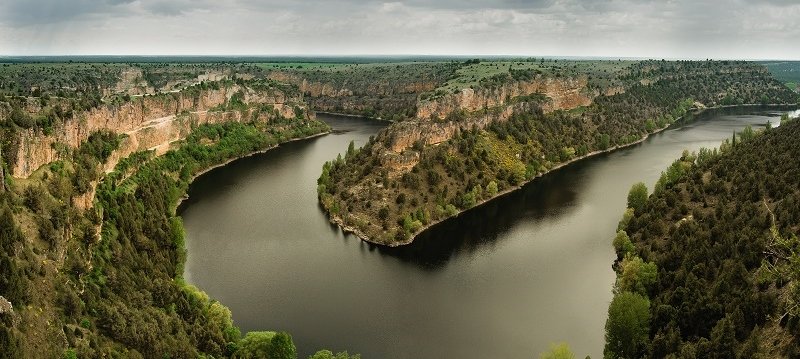 Park krajobrazowy Parque Natural de las Hoces del Río Duratón w Kastylii i León