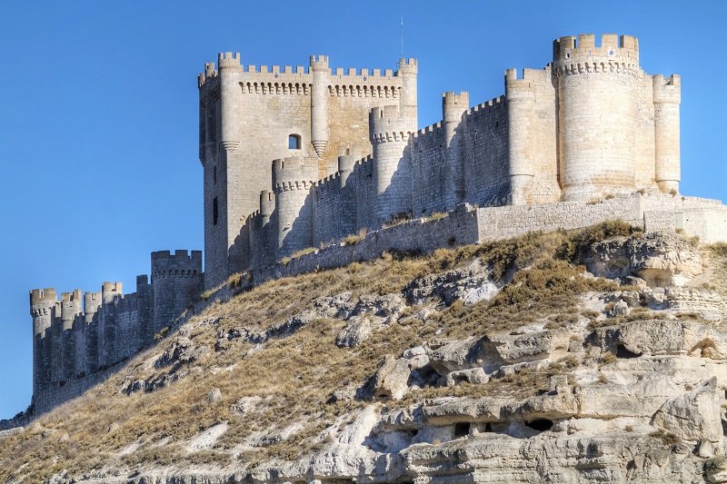 Hiszpania - zamek obronny Castillo de Peñafiel