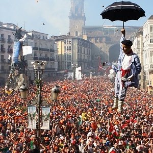 Hiszpańskie fiesty - Fiestas de la Virgen Blanca w Vitoria-Gasteiz