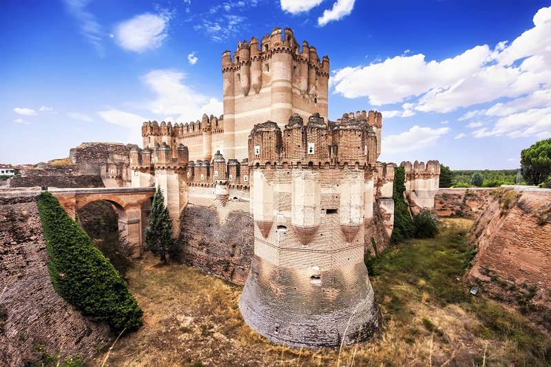 Hiszpania - zamek gotycki Castillo de Coca