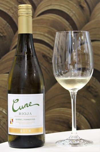 CVNE Barrel Fermented Blanco 2016 - wino hiszpańskie (DOC Rioja)