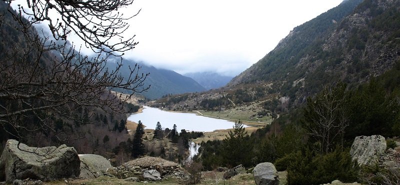 Planell d'Aigüestortes - szlak w parku narodowym w Katalonii