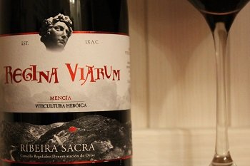 Regina Viarum 2015 - wino hiszpańskie z regionu Ribeira Sacra