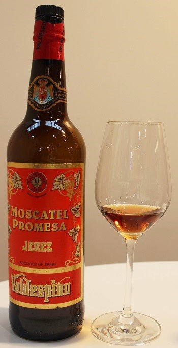 Wino hiszpańskie Moscatel Promesa Valdespino (DO Jerez)