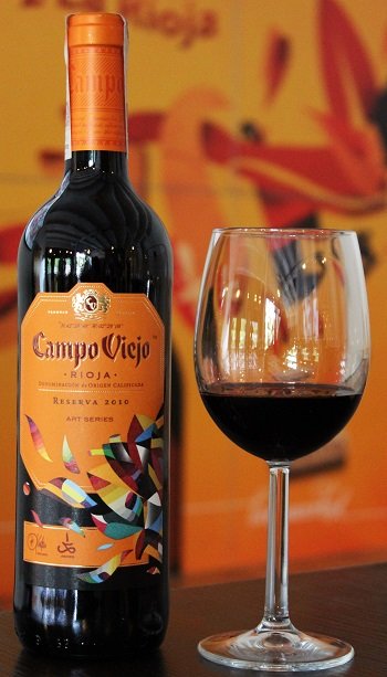 Campo Viejo Reserva 2010 - wino hiszpańskie DOC Rioja