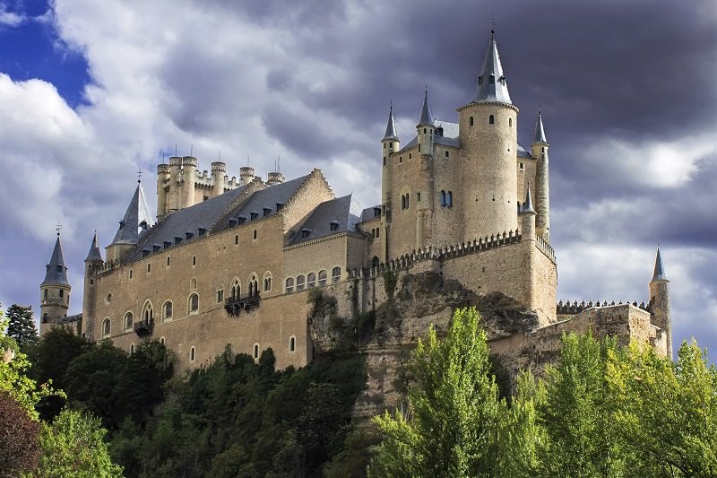 Najpiękniejsze zamki w Hiszpanii - Alcázar de Segovia