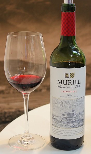 Wino hiszpańskie Muriel Fincas de la Villa Crianza 2012 (DOC Rioja)