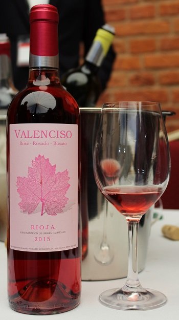Valenciso Rosado 2015 - wino różowe hiszpańskie DOC Rioja