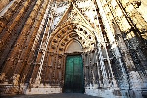 Gotycka katedra w Sewilli (Hiszpania)