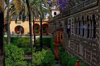 Najczęściej zwiedzane zabytki i muzea w Hiszpanii (Alkazar w Sewilli)