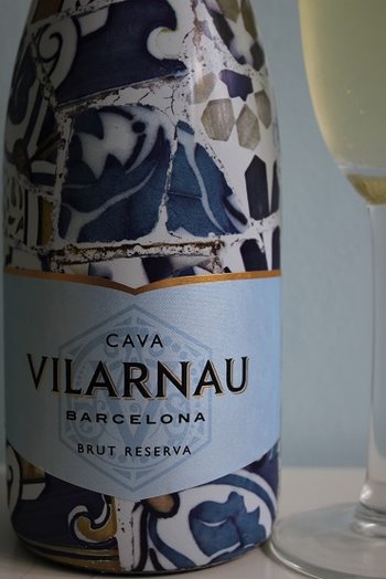 Cava Vilarnau Barcelona Brut Reserva - wino z Auchan