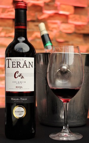 Marqués de Terán Crianza 2012 - wino hiszpańskie DOC Rioja