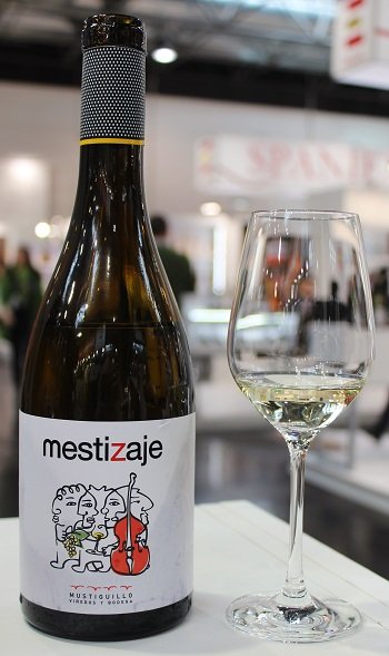 Mestizaje 2015 - wino białe hiszpańskie Bodega Mustiguillo