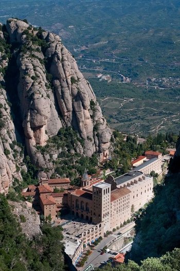 Klasztor i Czarna Madonna w Montserrat - Katalonia