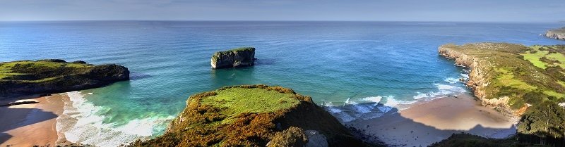 Costa Verde - zielone wybrzeże Hiszpanii (Asturia)