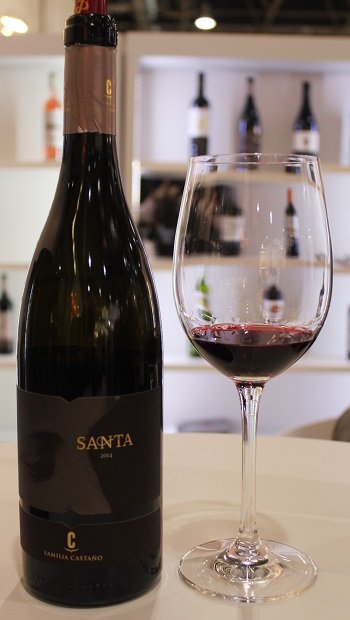 Wino hiszpańskie Santa 2014 Familia Castaño (D.O. Yecla)