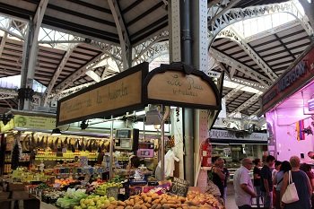 Targ główny w Walencji - Mercado Central