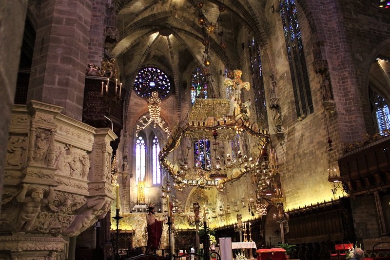 Palma de Mallorca - gotycka katedra (Majorka)