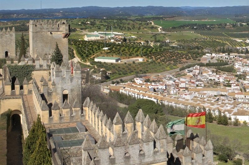 Hiszpania - zamek w Almodóvar del Río