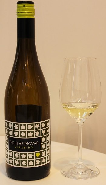 Wino hiszpańskie Follas Novas Albariño 2015