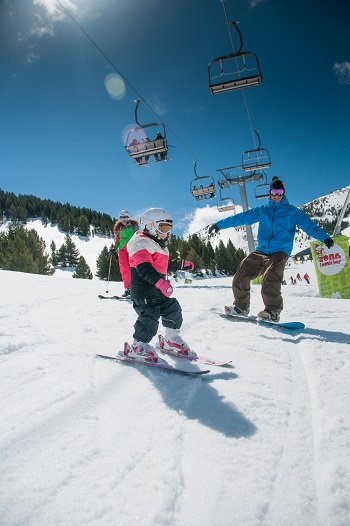 Ośrodek narciarski Cerler w Aragonii (Hiszpania)