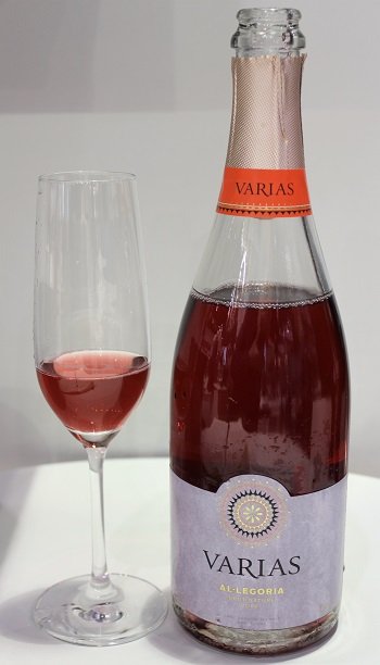 Varias Al·Legoria Brut Nature Rosat - wino hiszpańskie cava