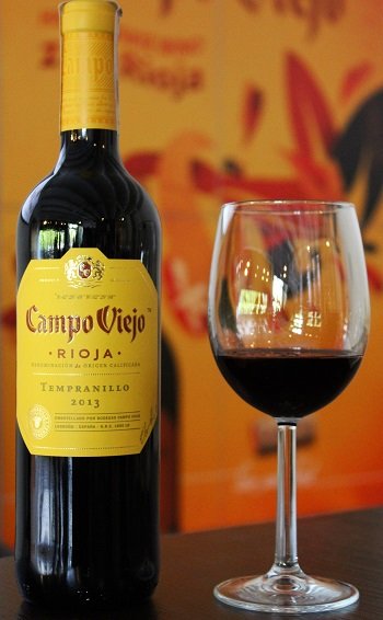 Wino hiszpańskie Campo Viejo Tempranillo 2013 (DOC Rioja)