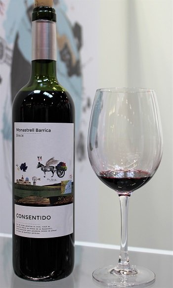 Consentido Monastrell Barrica 2015 - wino hiszpańskie (DO Yecla)